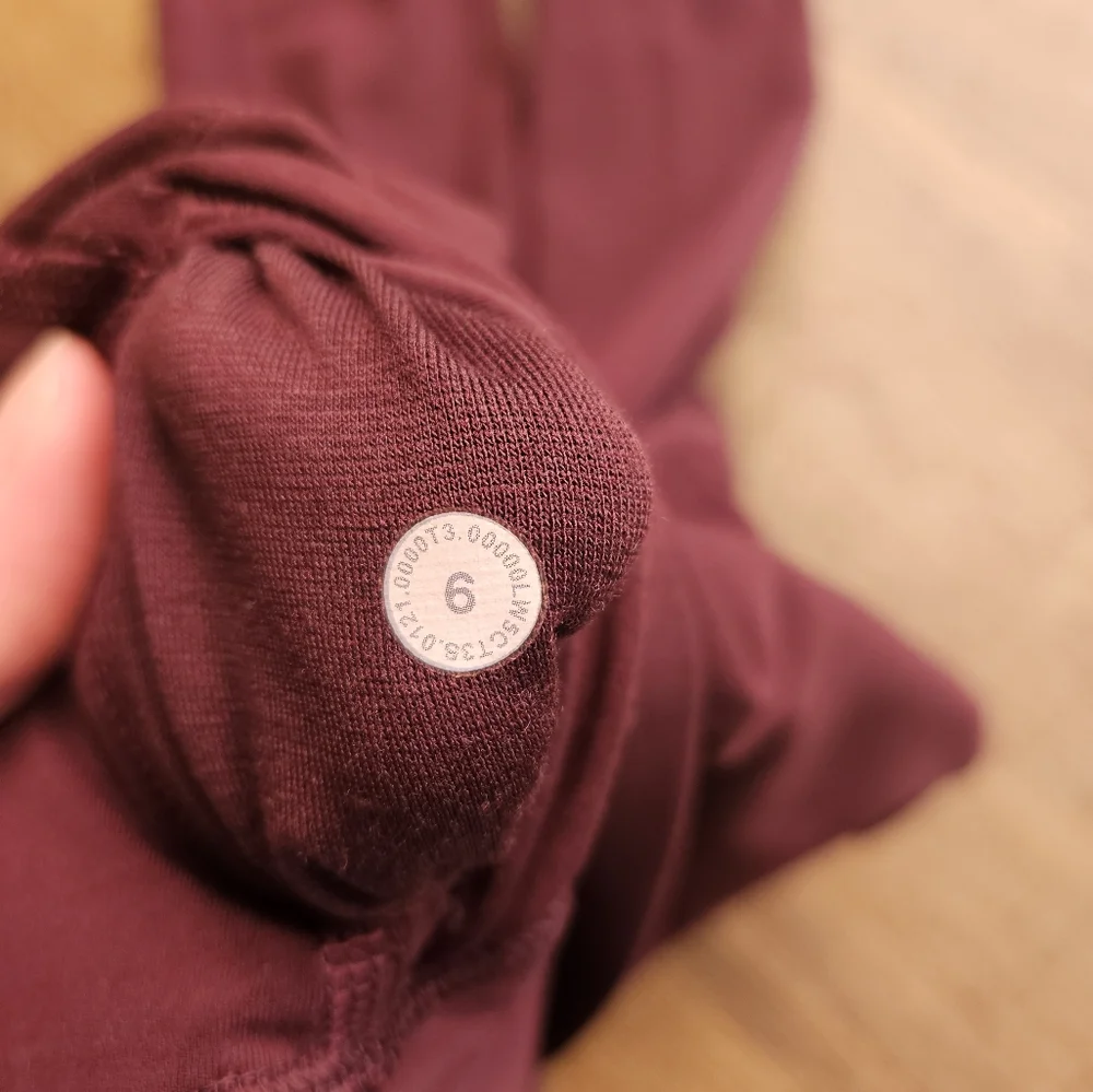 Lululemon Align Pant 25" Red Merlot Leggings - Picture 5 of 5